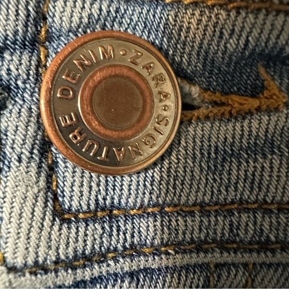 Zara women's size 4 wide leg jeans - Picture 6 of 7